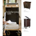 Hotel Room Housekeeping Carts Linen Trolley Service Cart